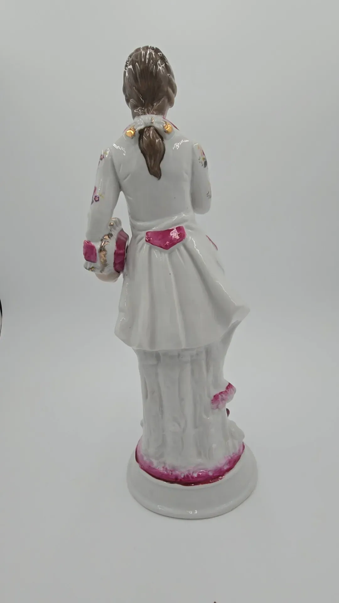 Vintage Porcelain 18th Century Style Court Gentleman Figurine Hand Painted