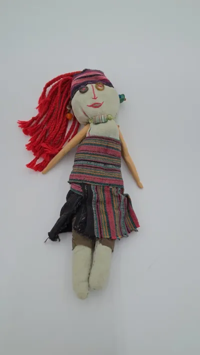 Handmade Folk Art Rag Doll