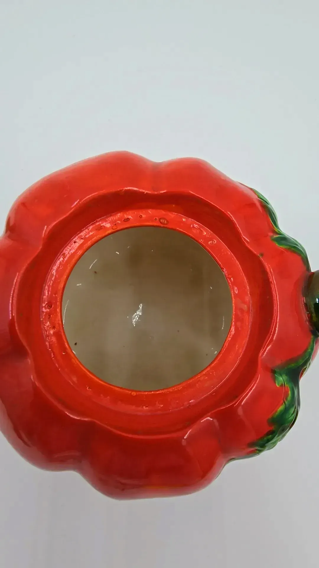 Vintage Maruhon Ware Tomato Tea Set Teapot Creamer Sugar Tray Occupied Japan — maker's mark