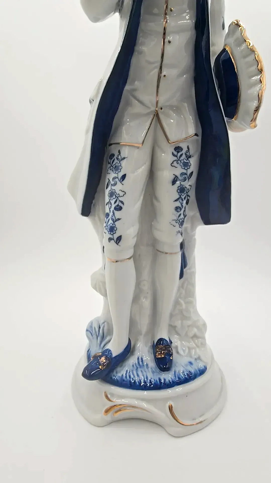 Vintage Empire by Haruta Japan Pair Porcelain Victorian Gentleman Lady Figurines