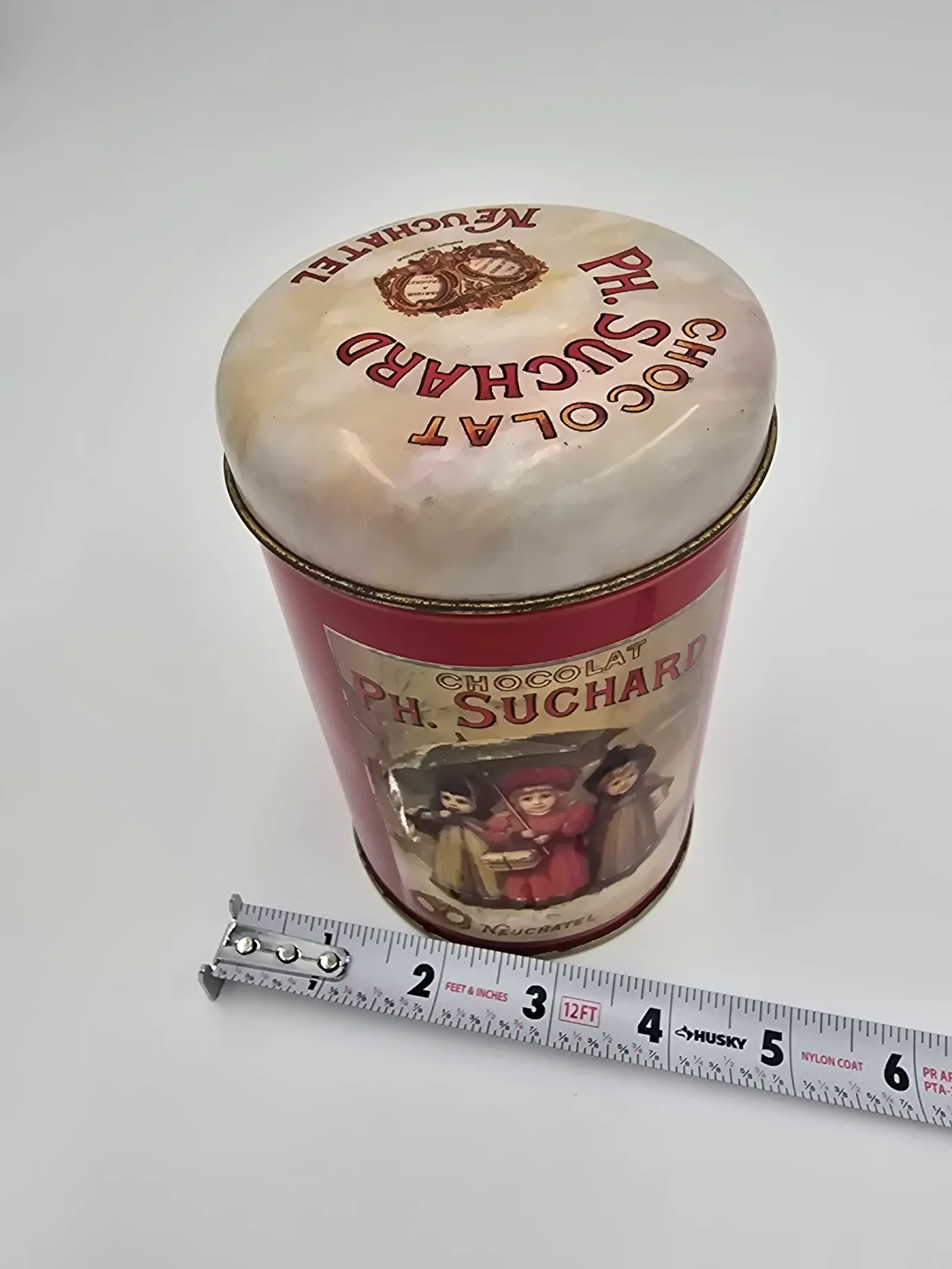 Chocolate tin