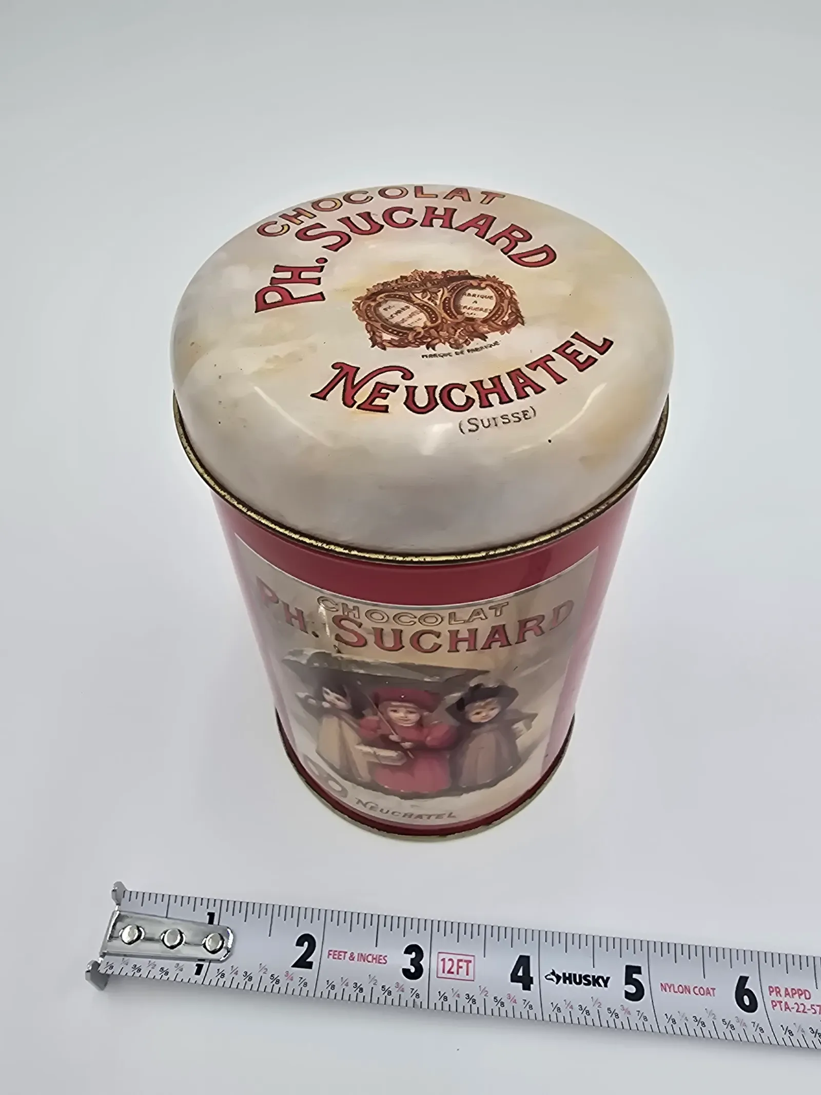 Chocolate tin