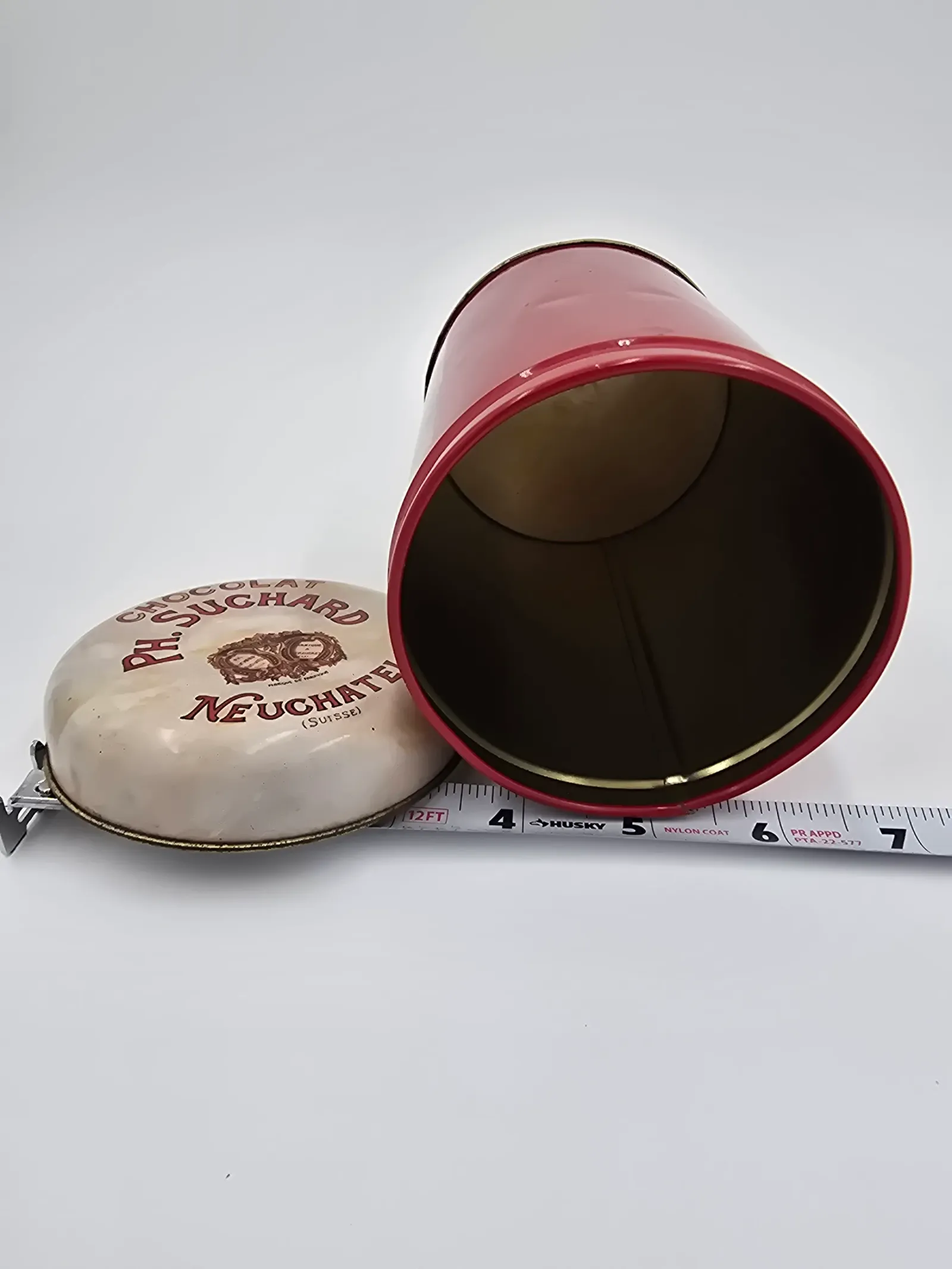 Chocolate tin