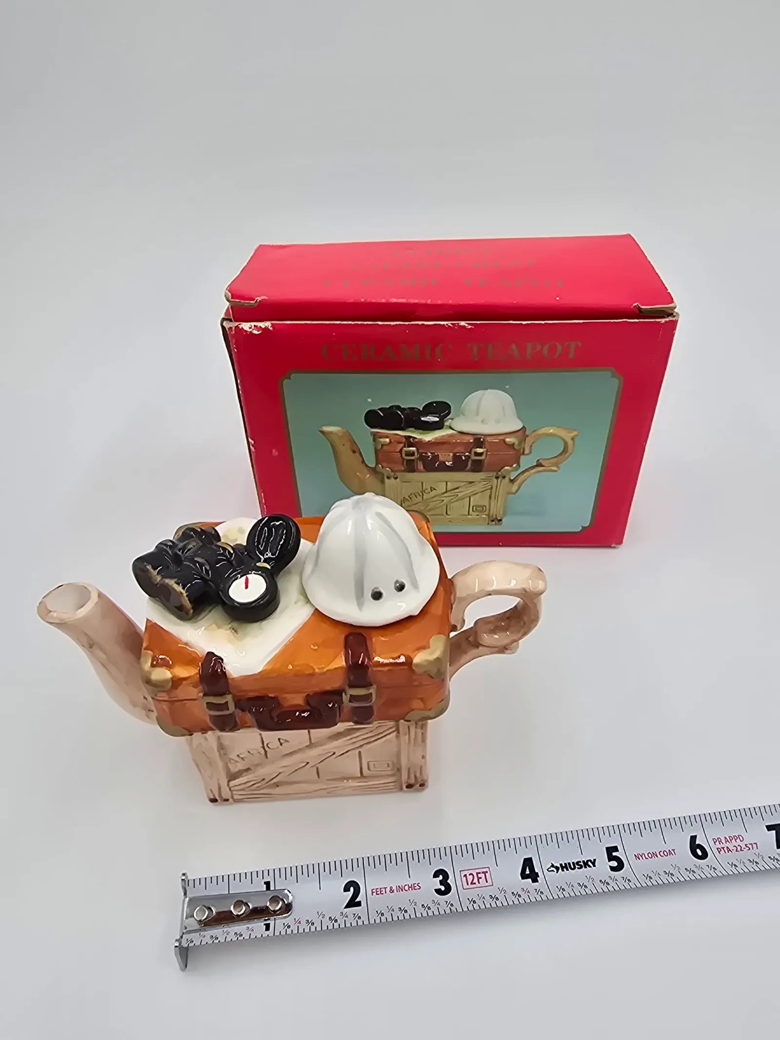 Ceramic Safari Chest teapot