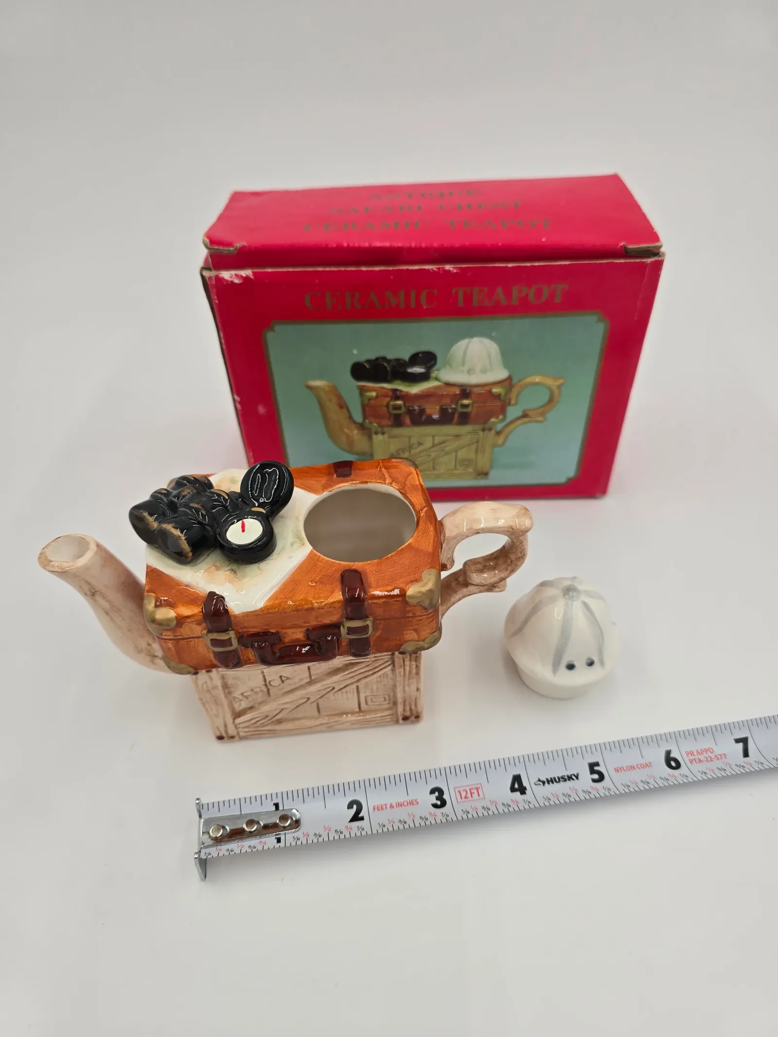 Ceramic Safari Chest teapot
