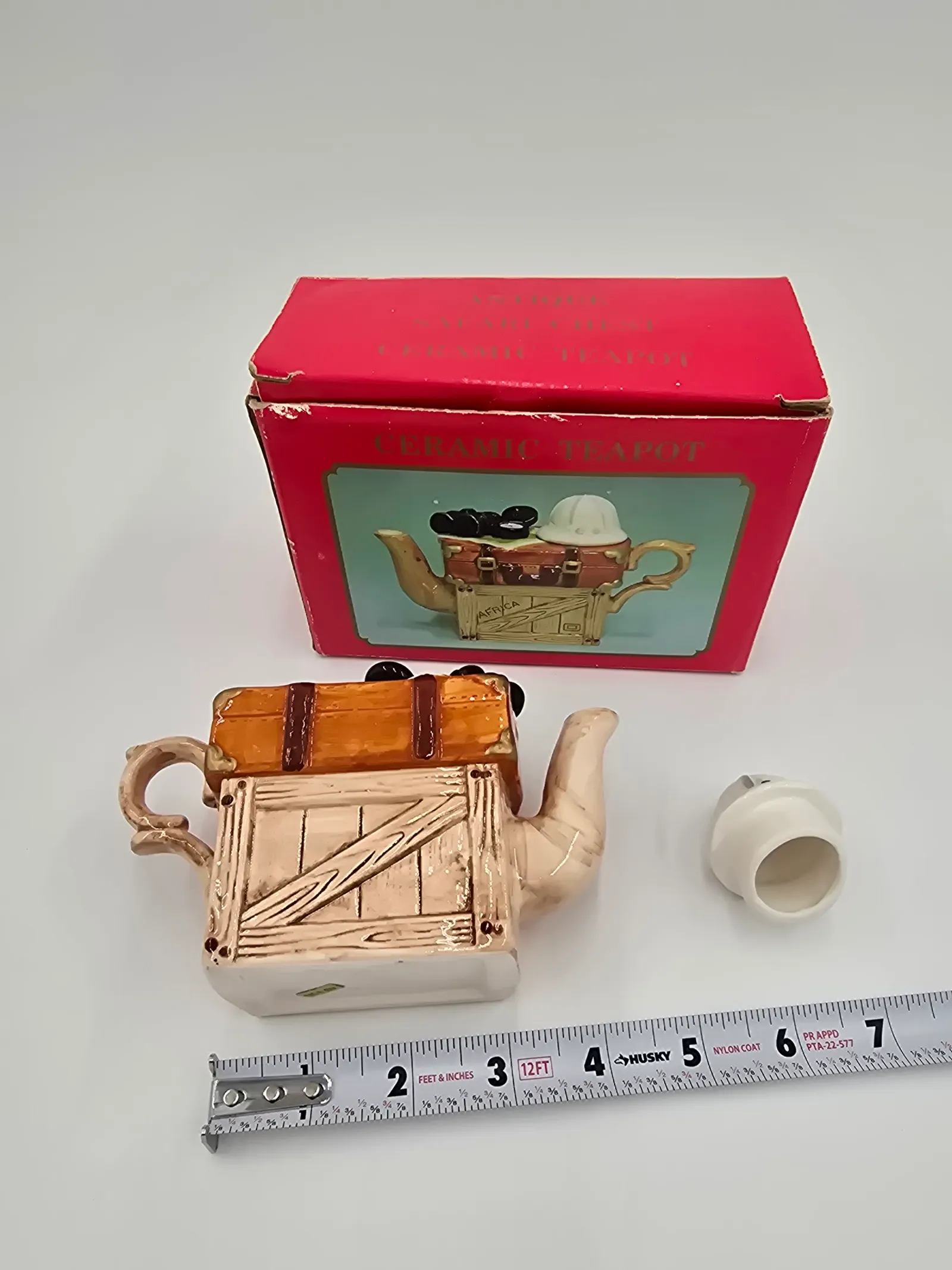 Ceramic Safari Chest teapot