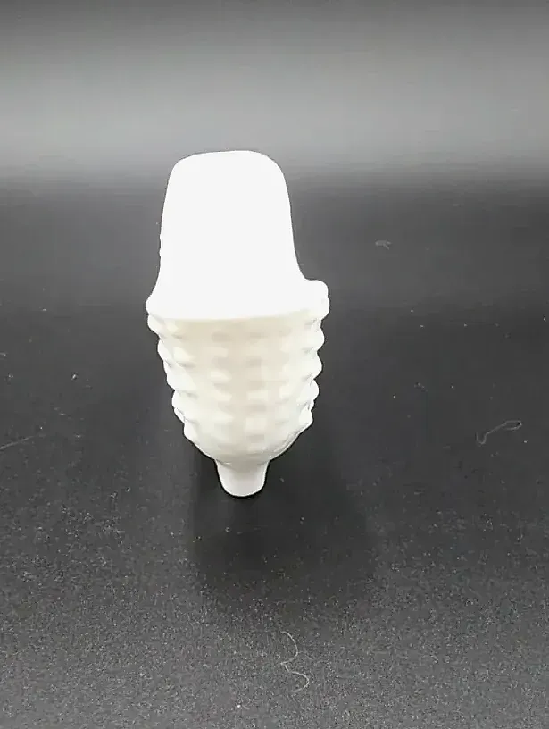 vintage milk glass slipper