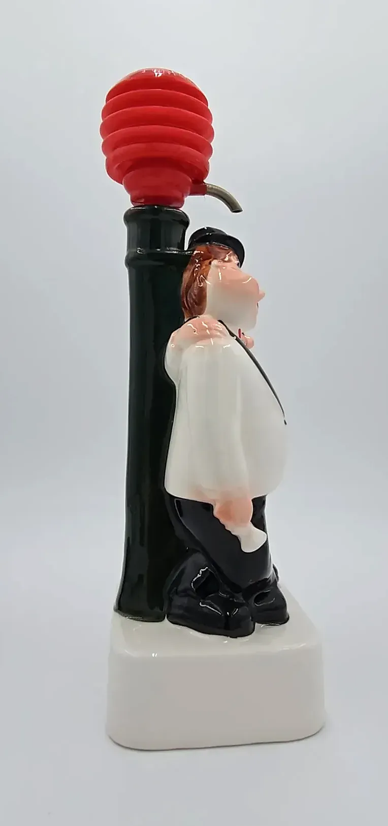 Vintage The Jolly Twosome Liquor Bottle Stopper Pourer Barware Waiter Sailor