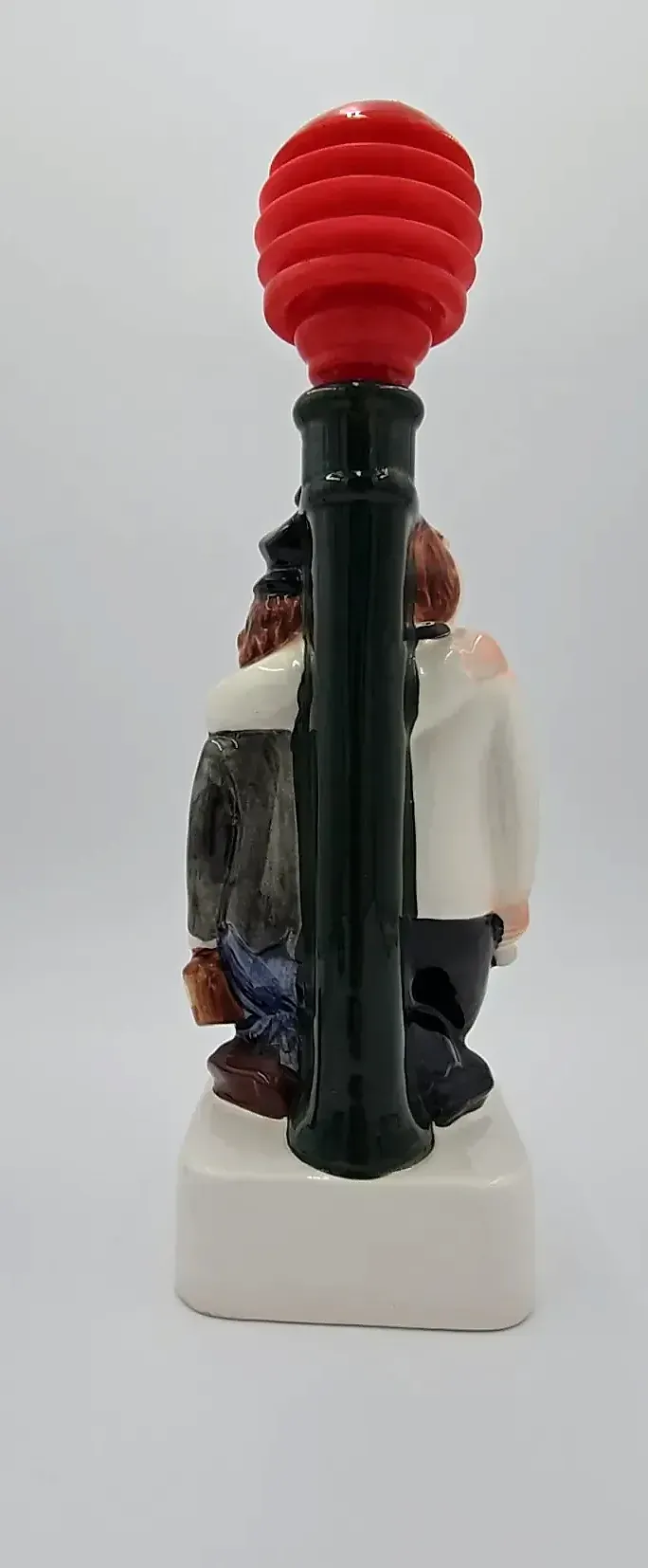 Vintage The Jolly Twosome Liquor Bottle Stopper Pourer Barware Waiter Sailor