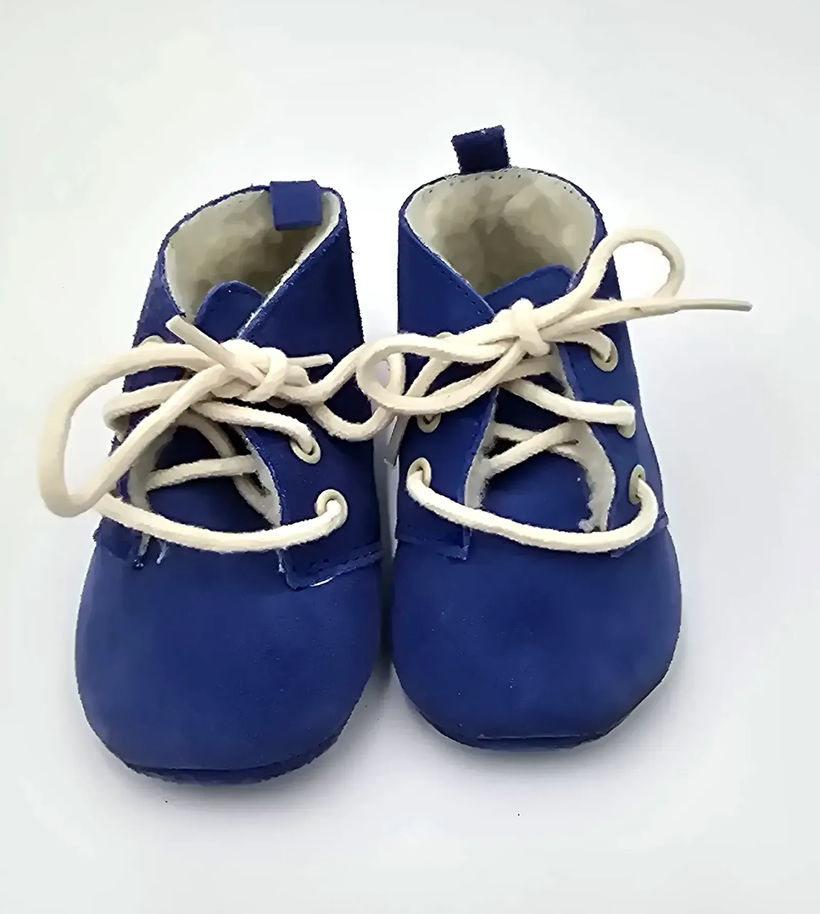 Vintage Weebok Infant Baby Shoes Blue Size 3M Mohican Cardet Blue NOS w/ Original Box