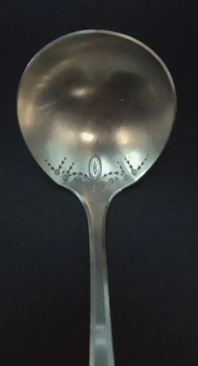 Vintage Community Plate Silverplate Gravy Ladle & Strainer Serving Spoon Matching Pair