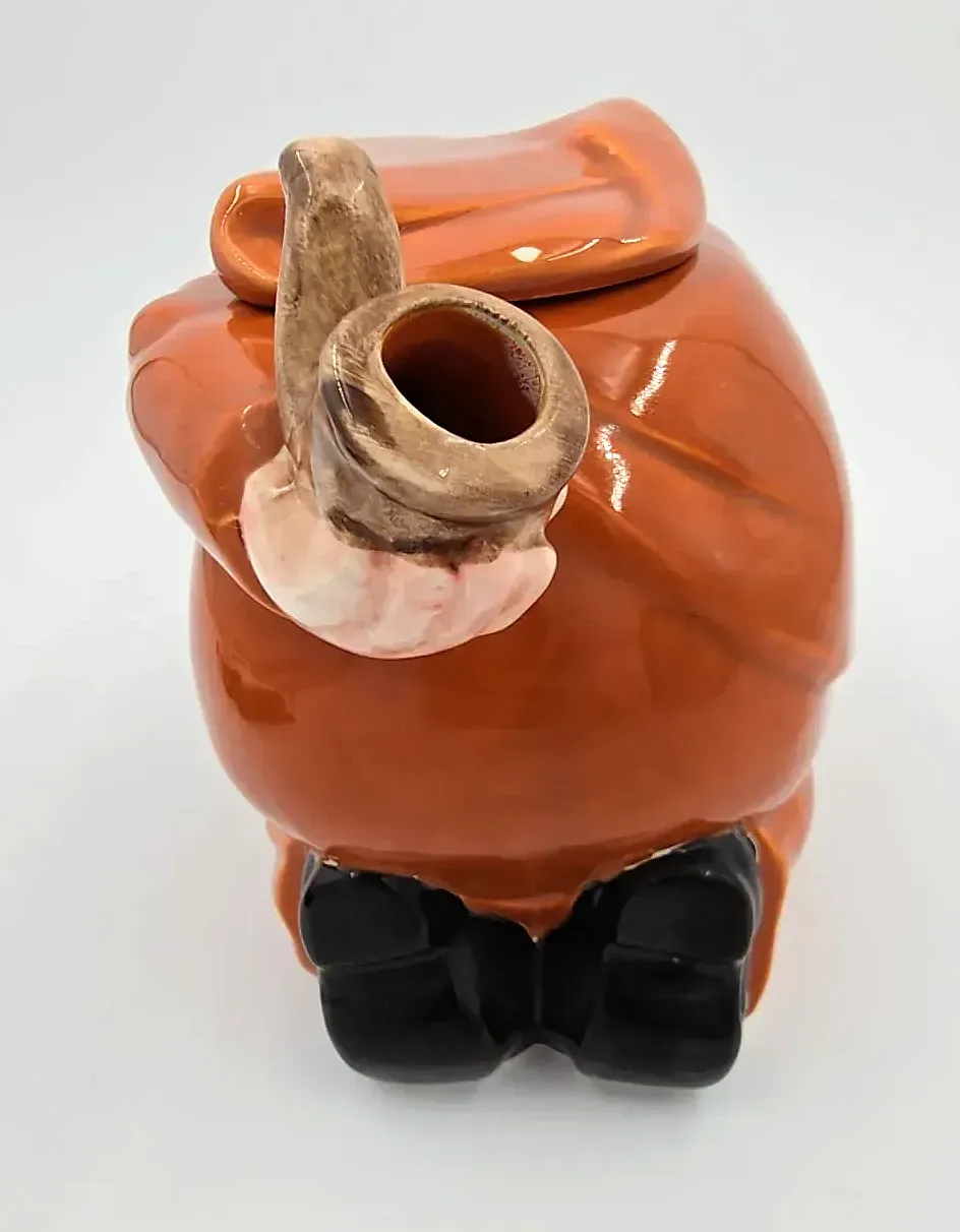 Vtg Sherlock Holmes Figural Novelty Teapot Roy Simpson Luber No 15 Japan — maker's mark