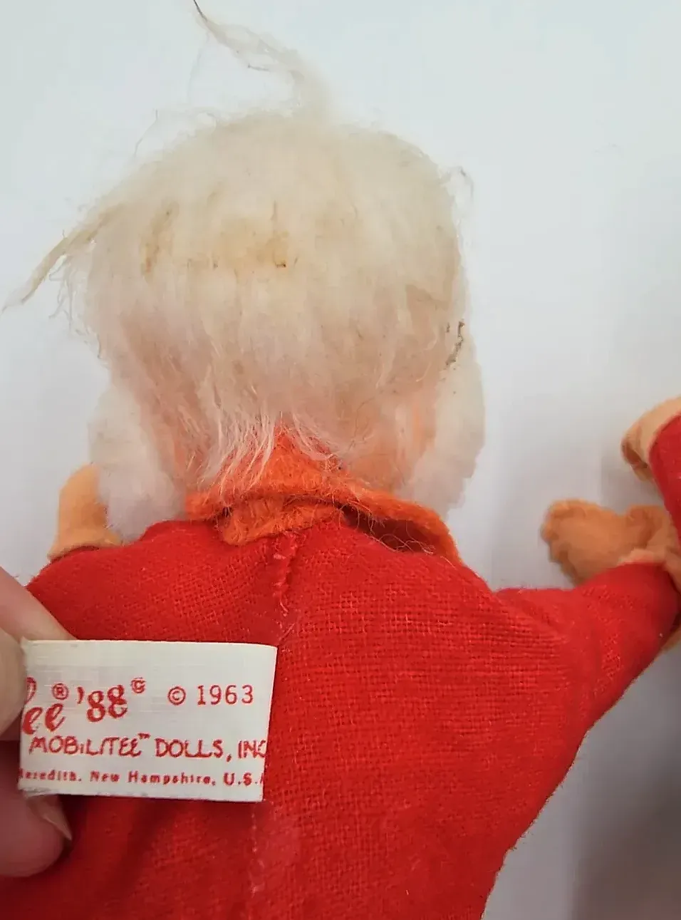 Annalee Christmas Dolls Lot of 9 Mr Mrs Claus Elves Mice Snowman Doggone Gift — detail