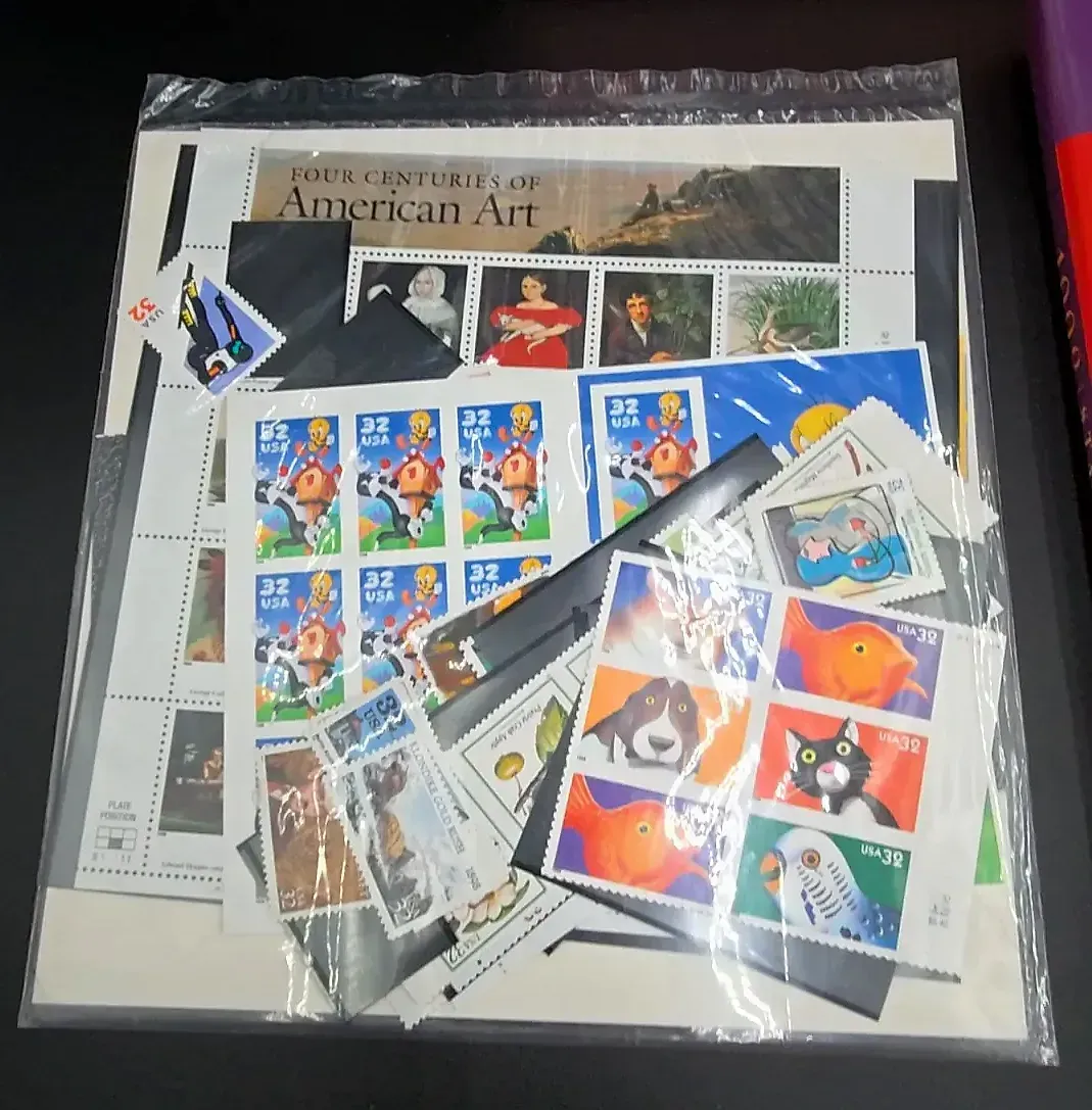 USPS 1998 Commemorative Stamp Yearbook Complete Sealed Stamp Packet + Special Ballerina card set sealedSet