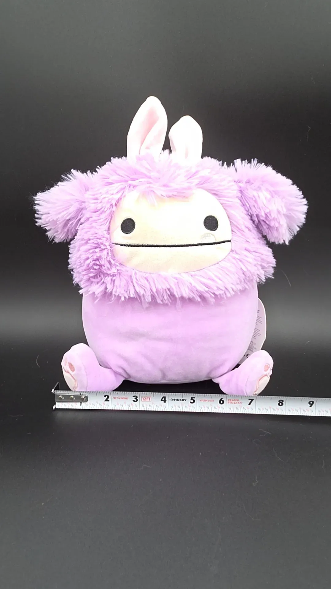 Squishmallows Ditka the Lavender Bigfoot/Yeti Plush – 8" – With Tag