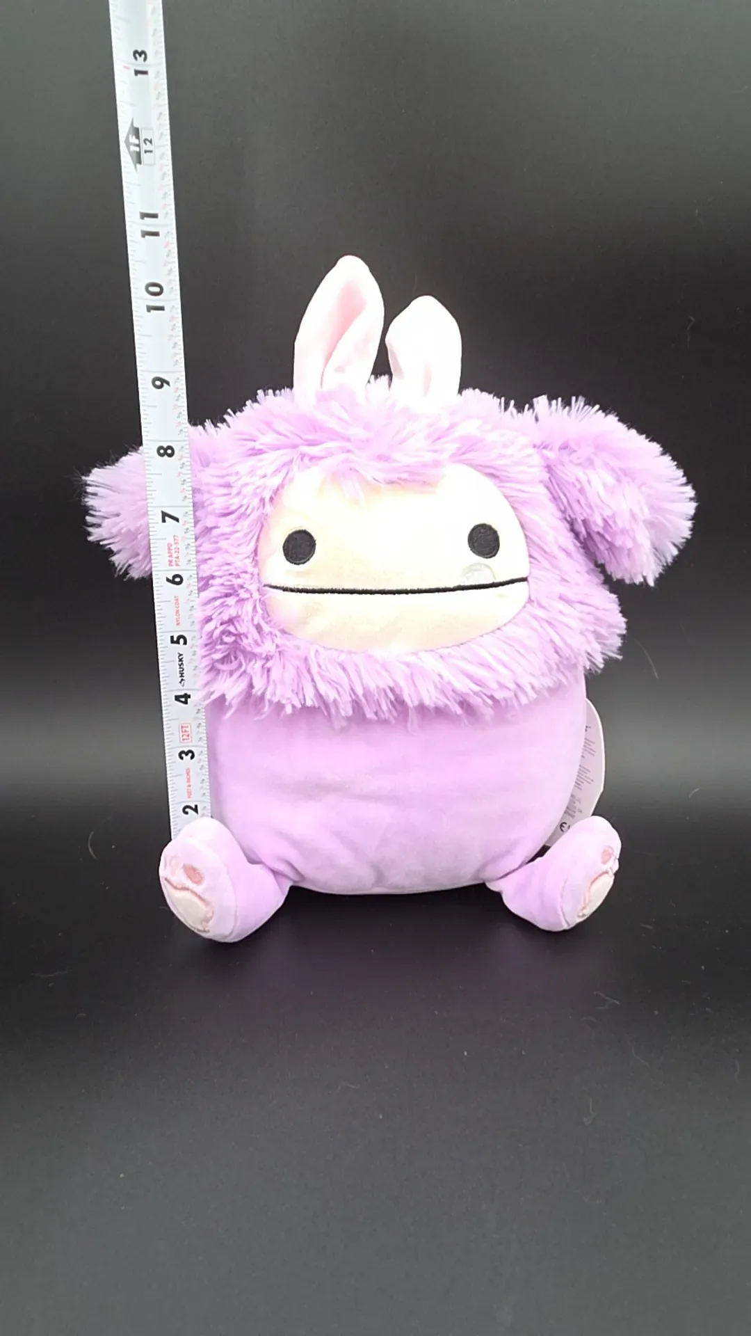 Squishmallows Ditka the Lavender Bigfoot/Yeti Plush – 8" – With Tag