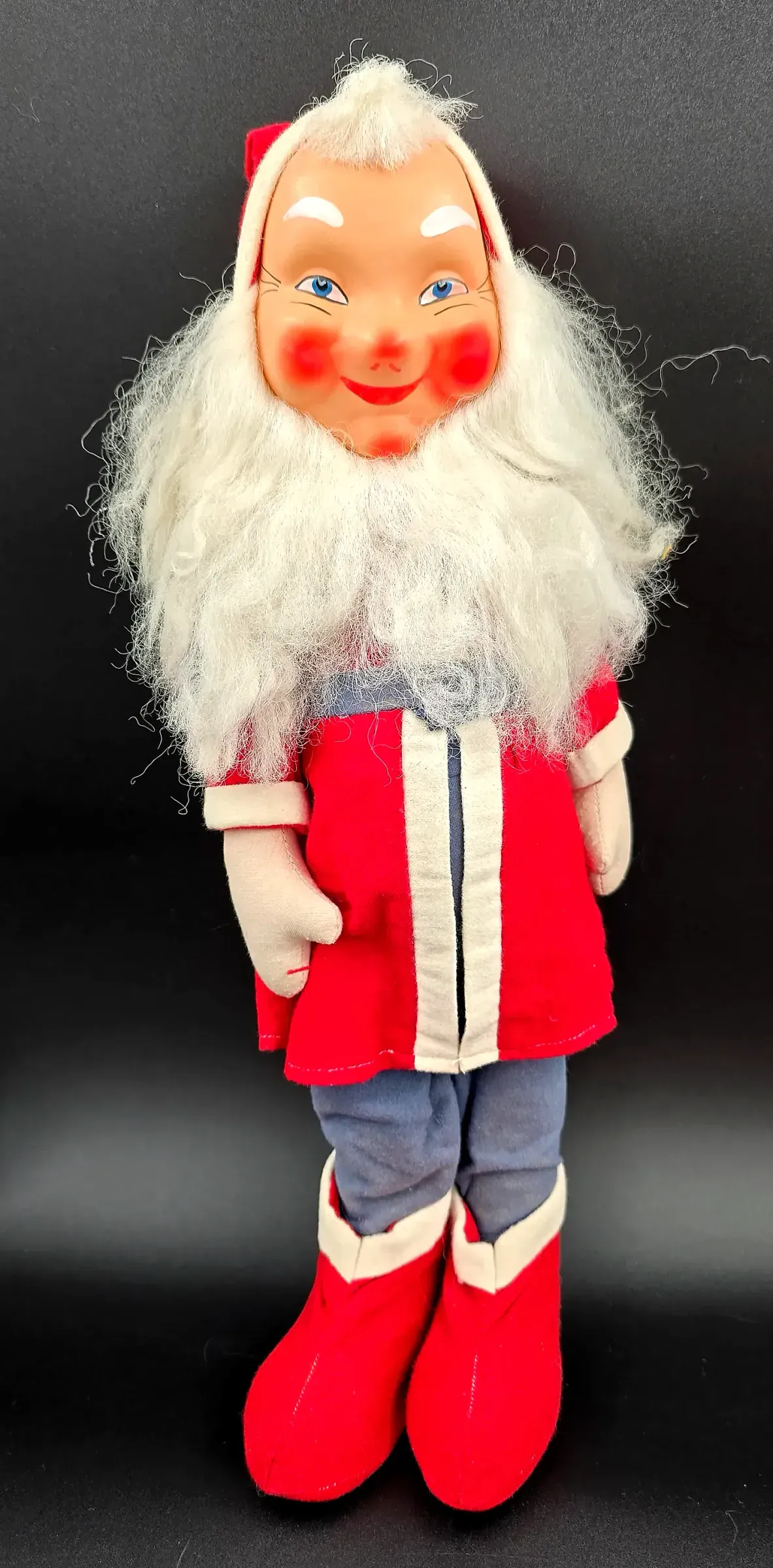 Vintage 1950s 60s Scandinavian Jultomte Nisse Christmas Doll Santa