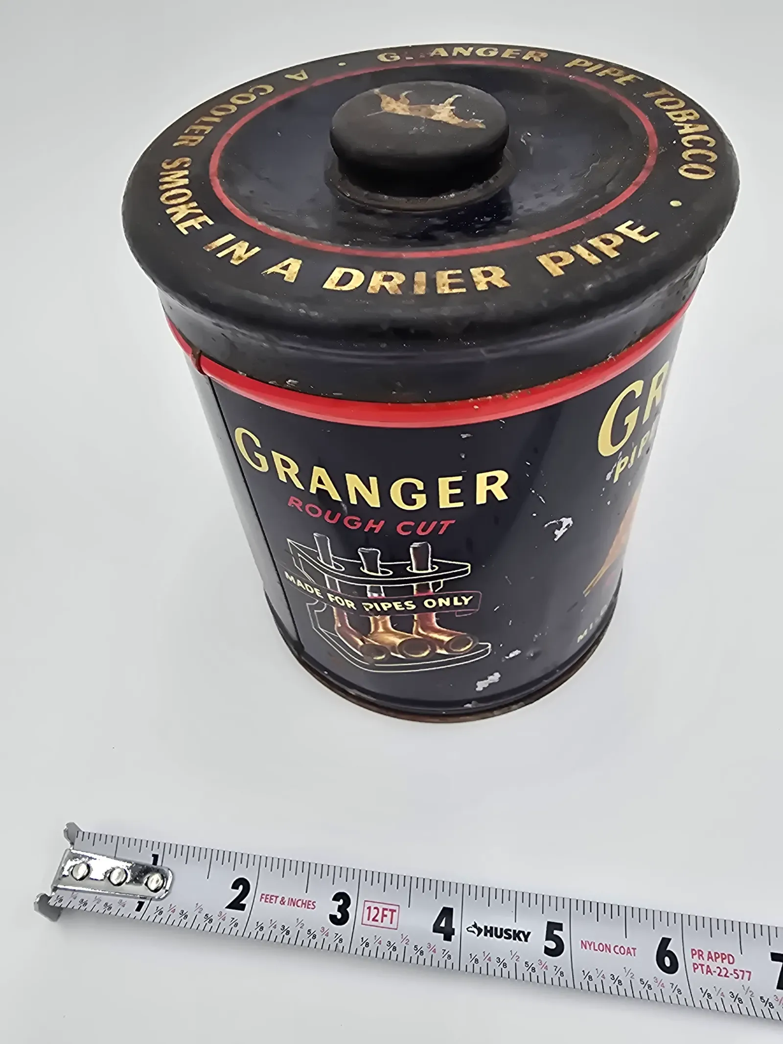 Granger tobacco tin