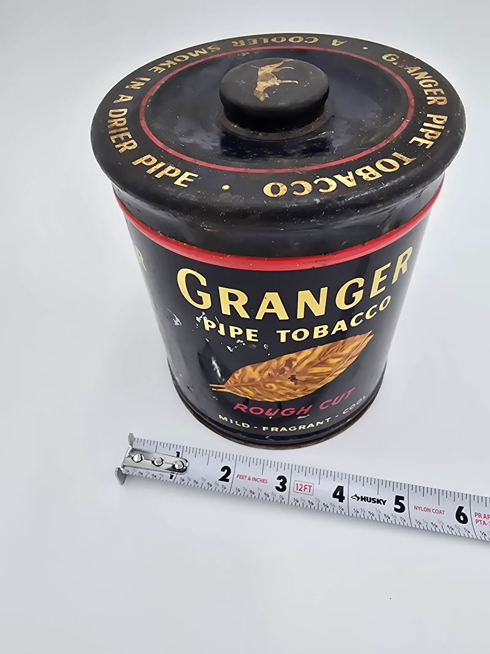 Granger tobacco tin