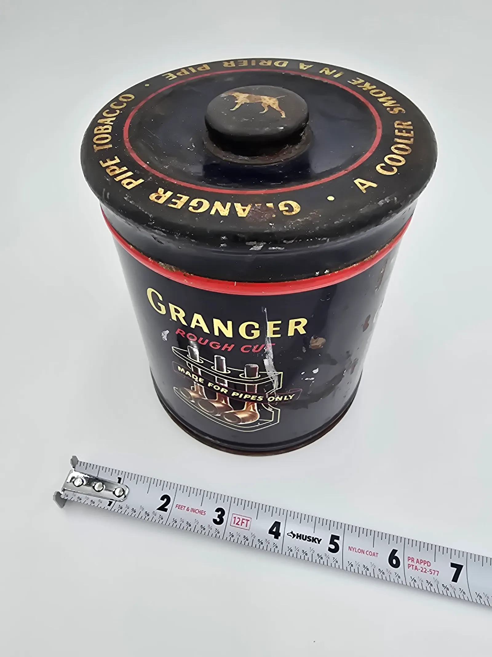 Granger tobacco tin