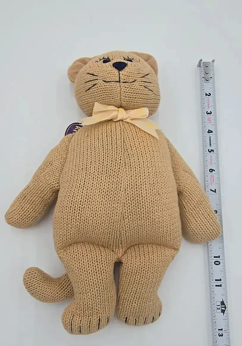North American Bear Co Knit-Knacks Knit Cat Plush Stuffed Animal
