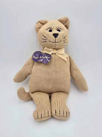 North American Bear Co Knit-Knacks Knit Cat Plush Stuffed Animal