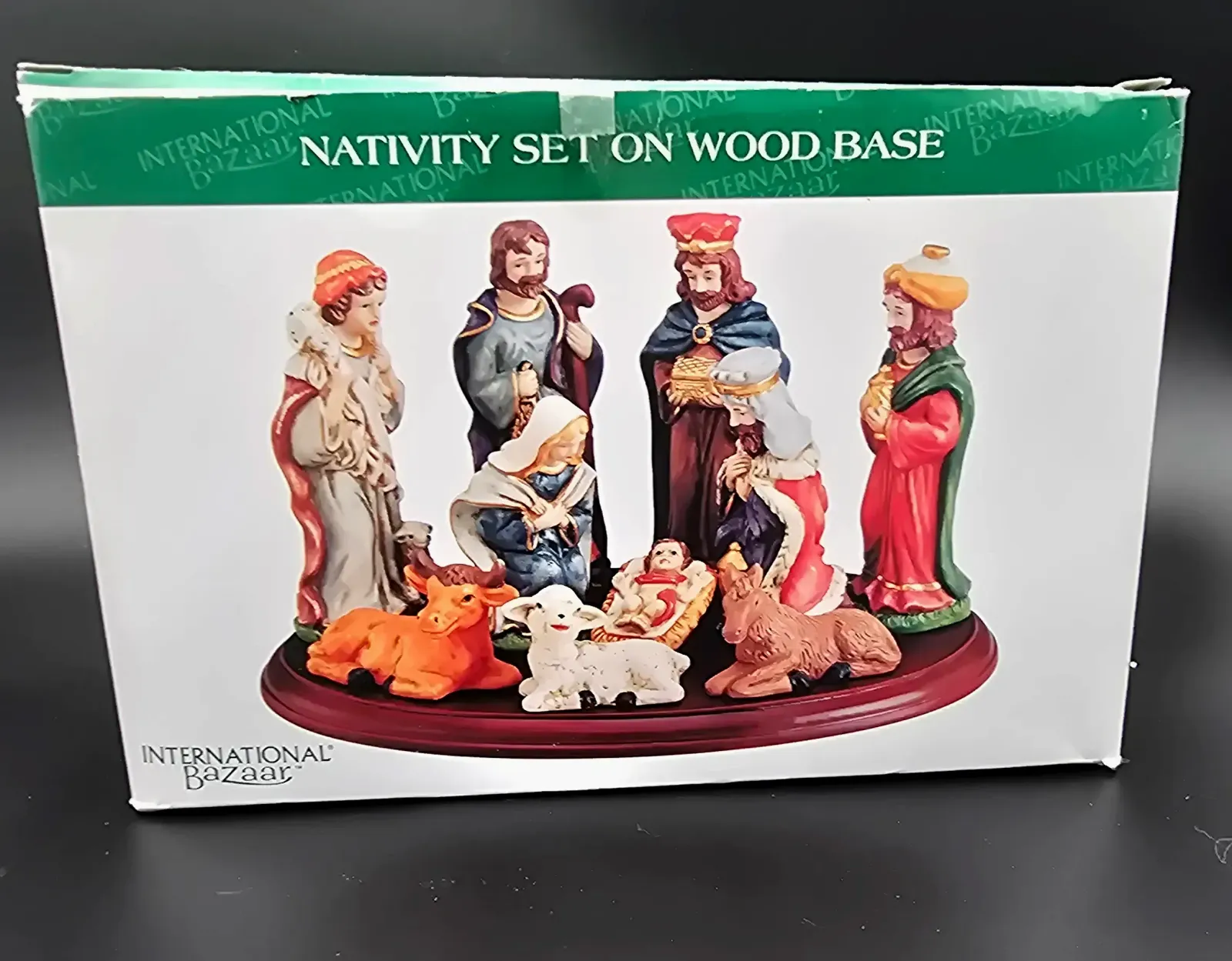 Vintage International Bazaar Nativity Set