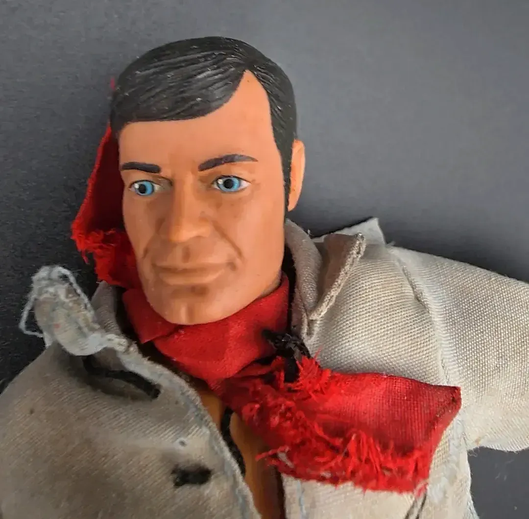 Vintage 1973 Gabriel Lone Ranger Action Figure Original Taiwan Parts Repair Restore
