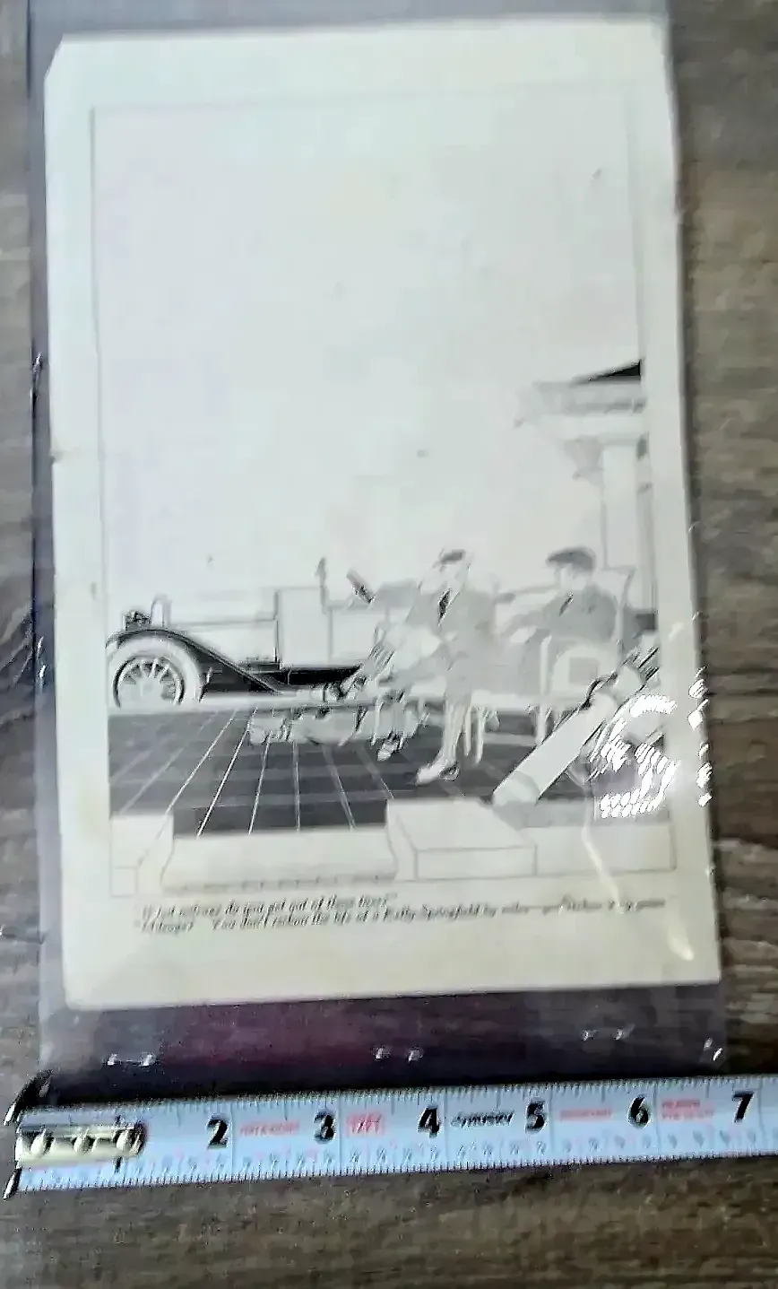 Vintage Locomobile Automobile Advertising Print Rare's Motors New York c.1920s